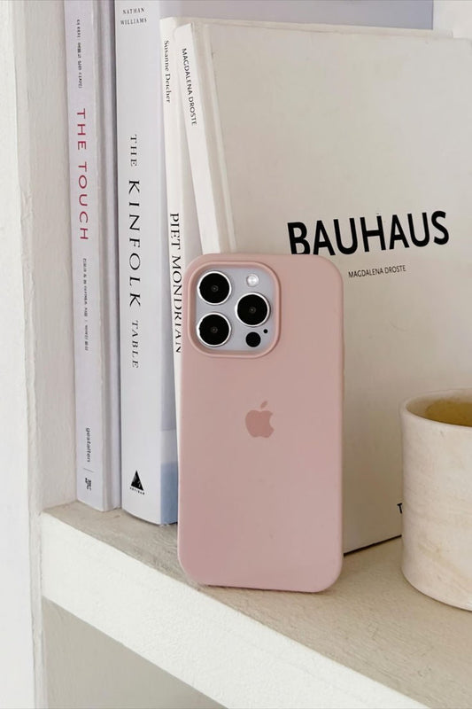 Sand Pink Silicone Case