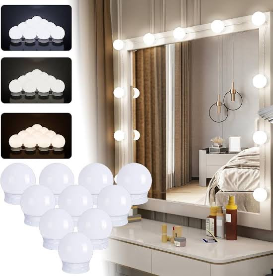 10 Bulb Vanity (Mirror) Lights