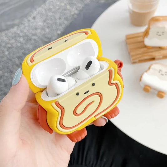 Bread Cartoon Airpods Pro Case