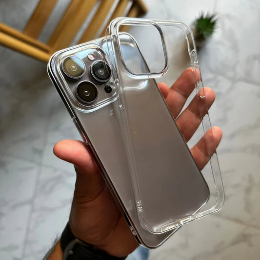 New Anti Yellow Crystal Clear Case