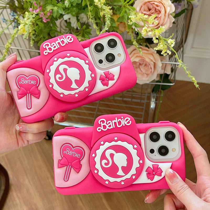 New Cute Barbie PopStand Case