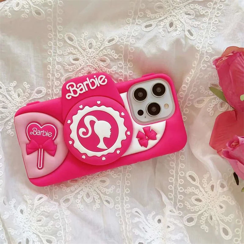 New Cute Barbie PopStand Case