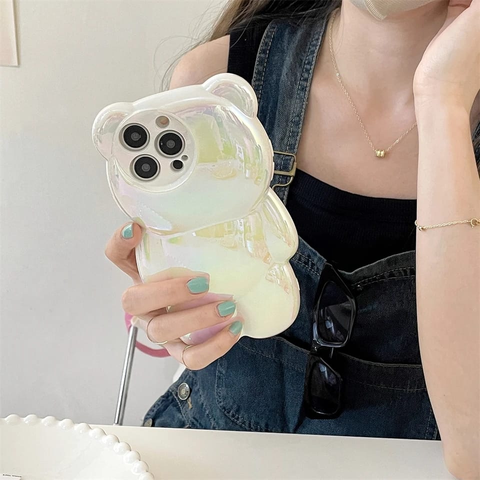 Laser Bear Holographic Case