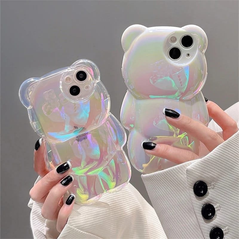 Laser Bear Holographic Case