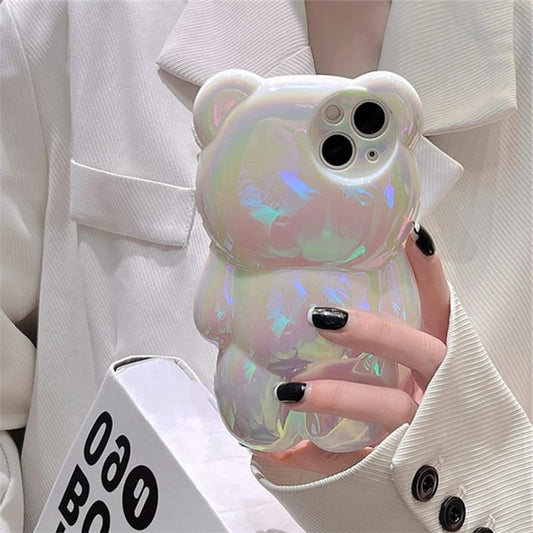 Laser Bear Holographic Case