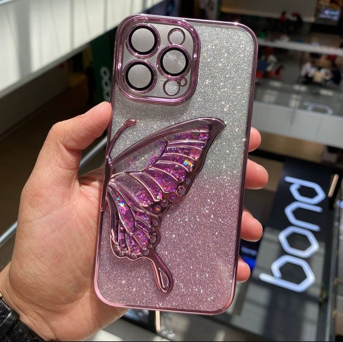 New Butterfly Shimmer 3D 2-in-1 Shimmer Case! 💍