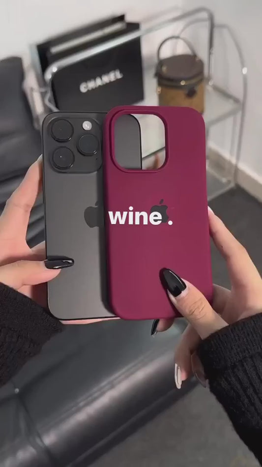 Wine Premium Quality Silicone Case