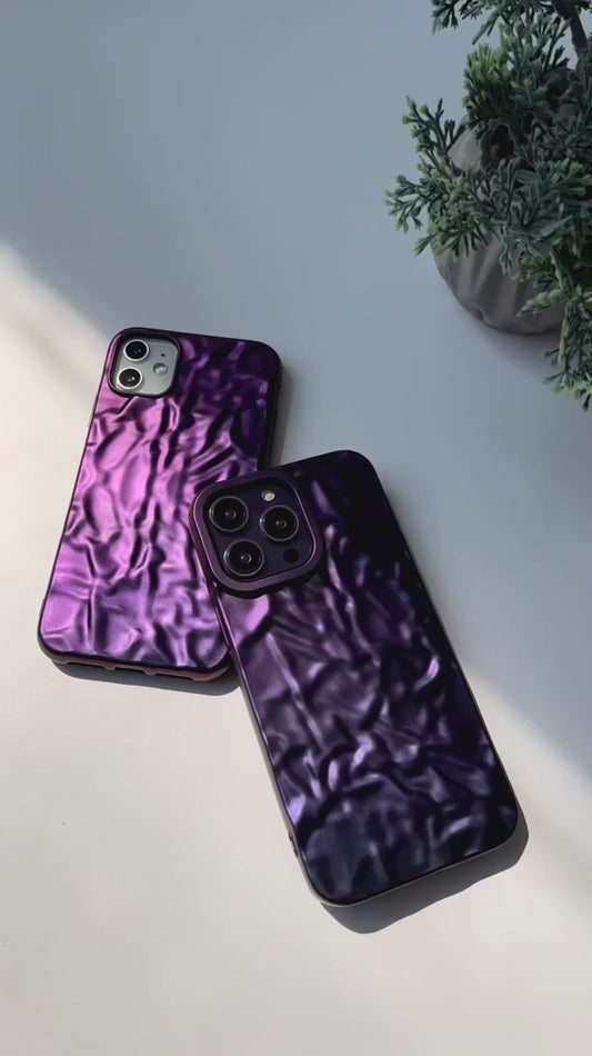 Deep Purple Linear Foil Case