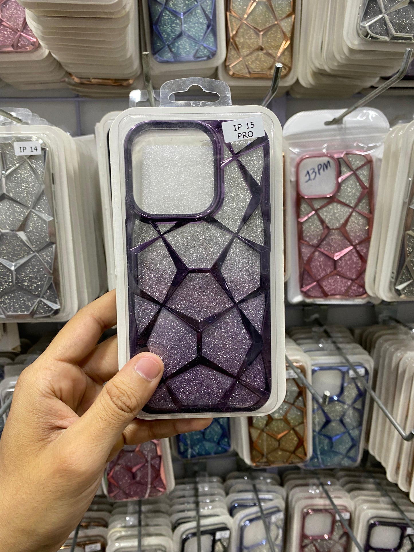 New 2 in 1 Daimond Shimmer Case