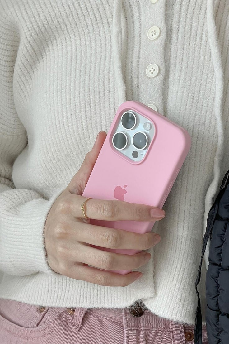 Baby Pink Silicone Case