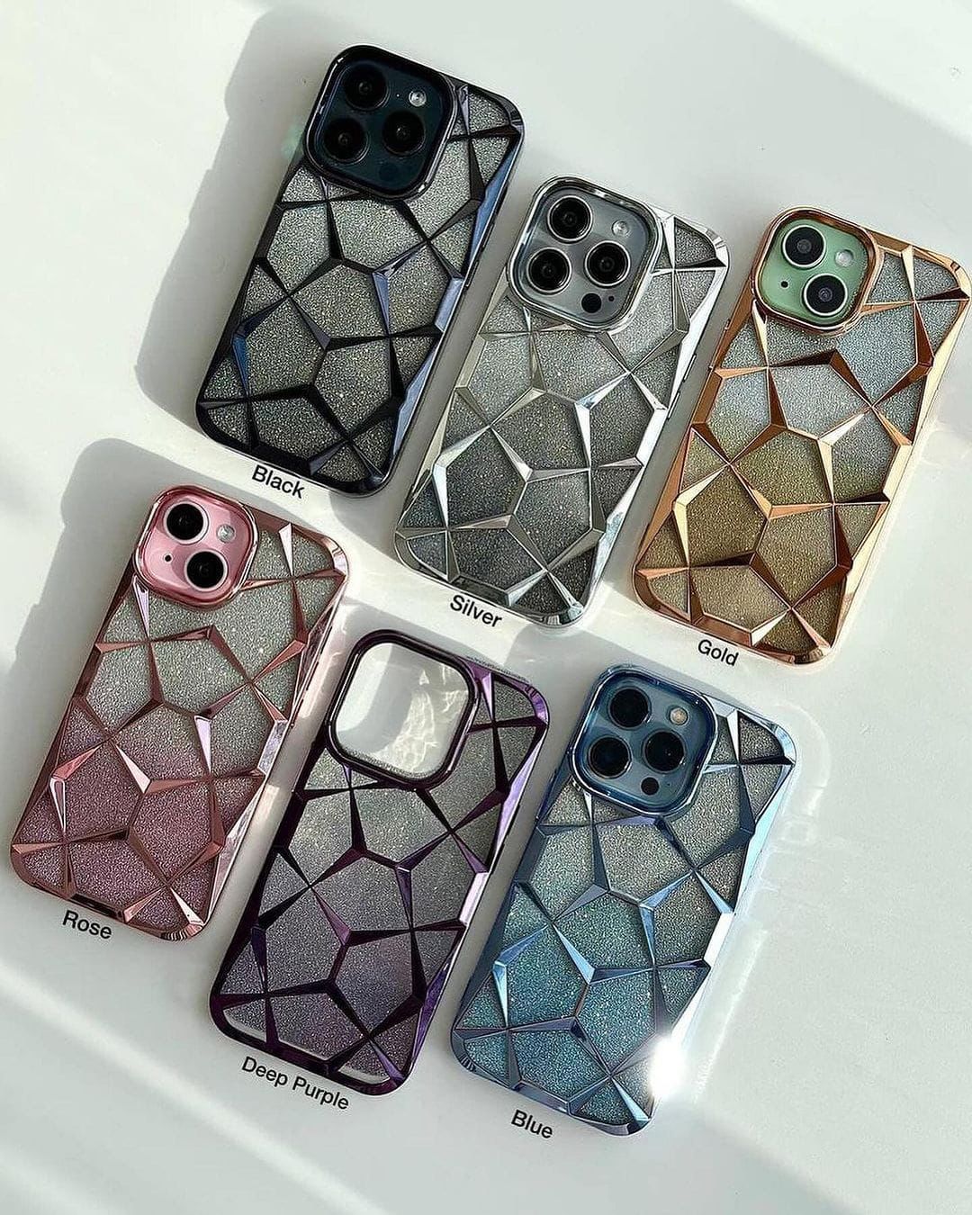 New 2 in 1 Daimond Shimmer Case