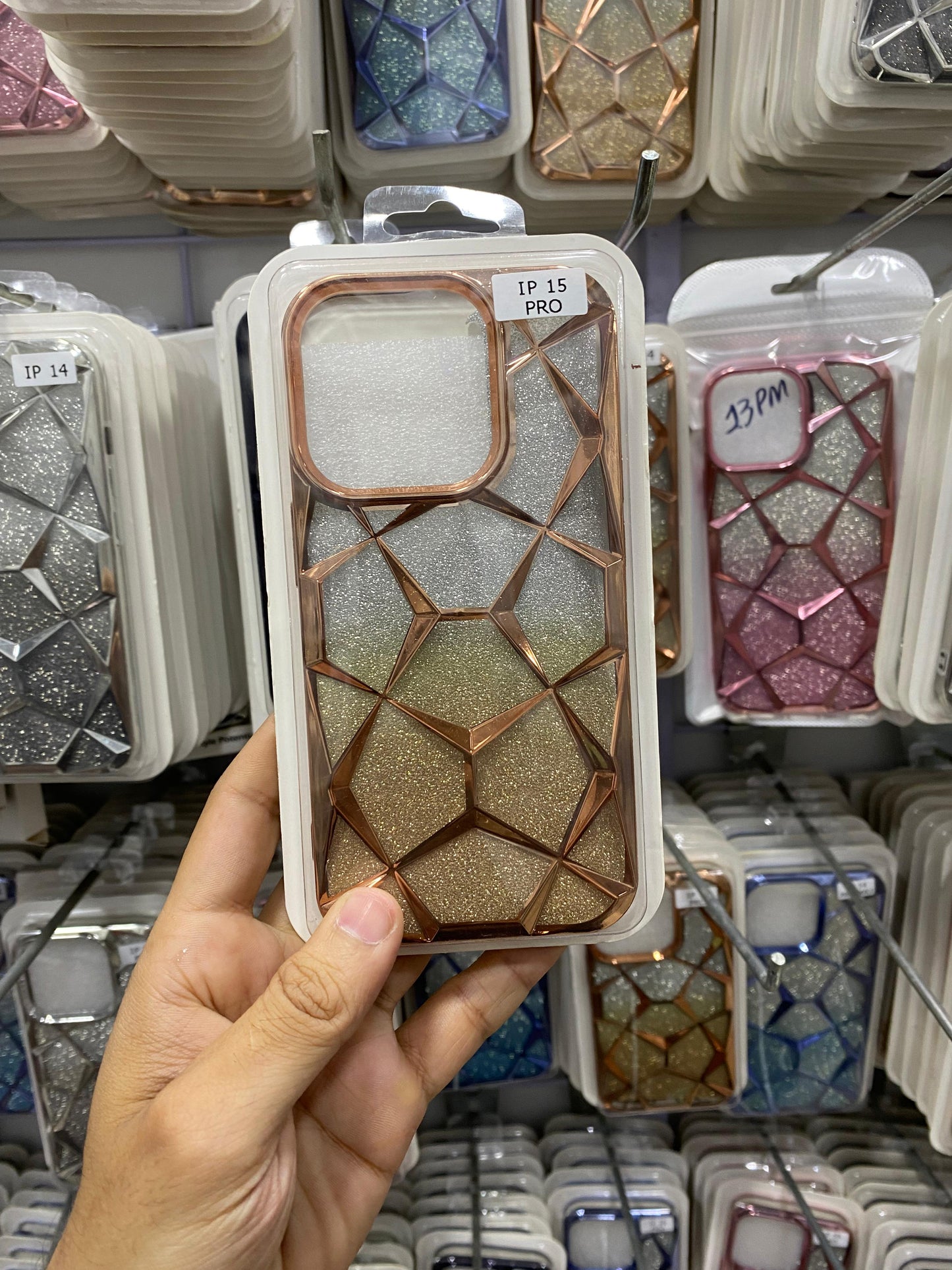 New 2 in 1 Daimond Shimmer Case