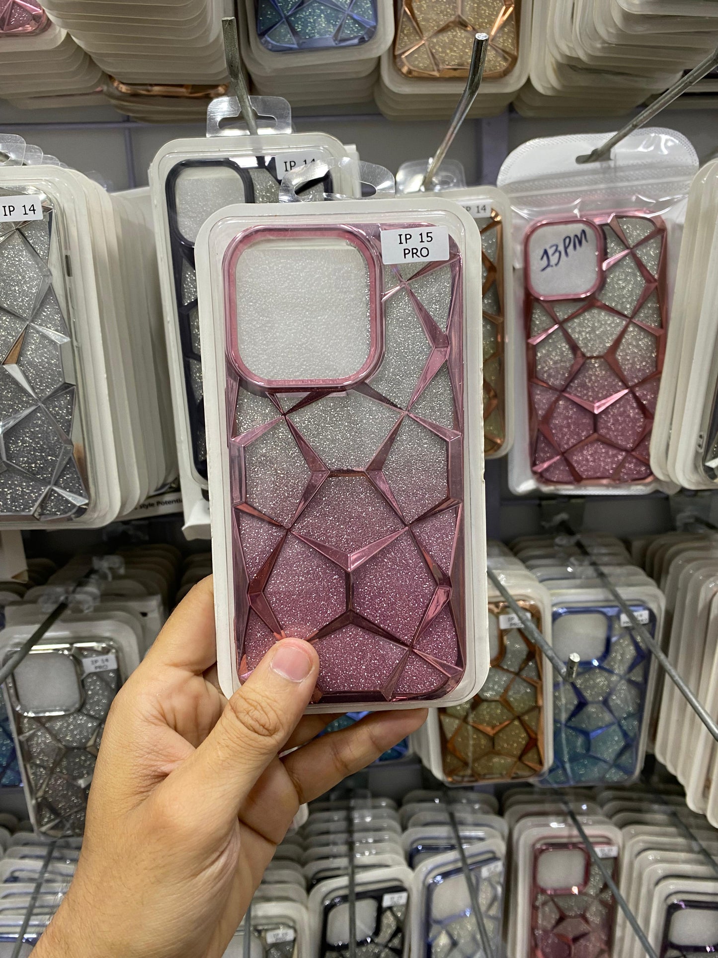 New 2 in 1 Daimond Shimmer Case